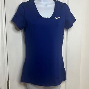 Nike Women's Blue Sports Top
